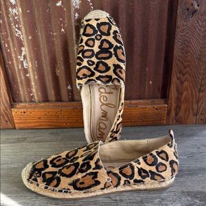 Sam Edelman Khloe Leopard Print Espadrilles
